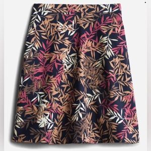 Stitch Fix A-line floral print skirt